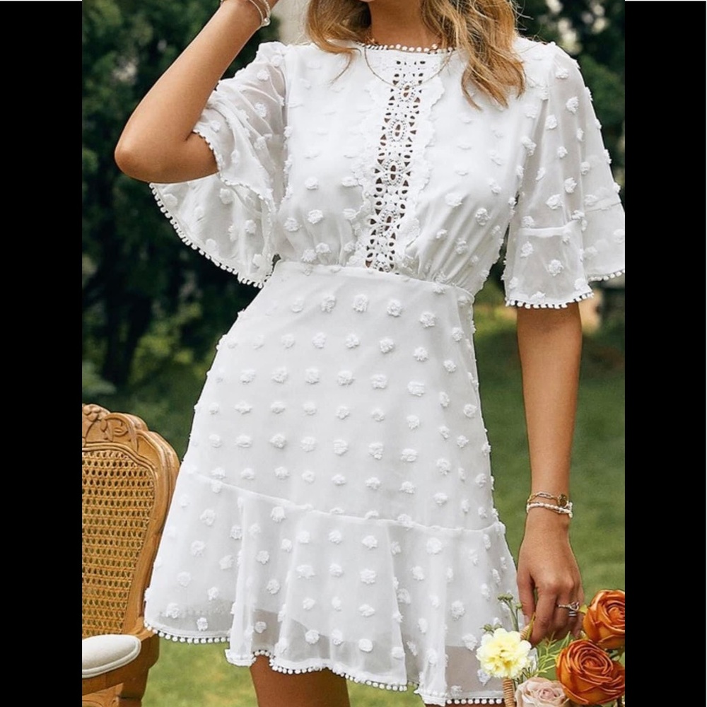 White dress